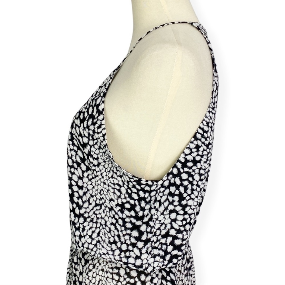 ZIMMERMANN Halter Slip Mini Dress Printed Handkerchief Hem Size 8US 2 Zimmermann - Picture 4 of 12